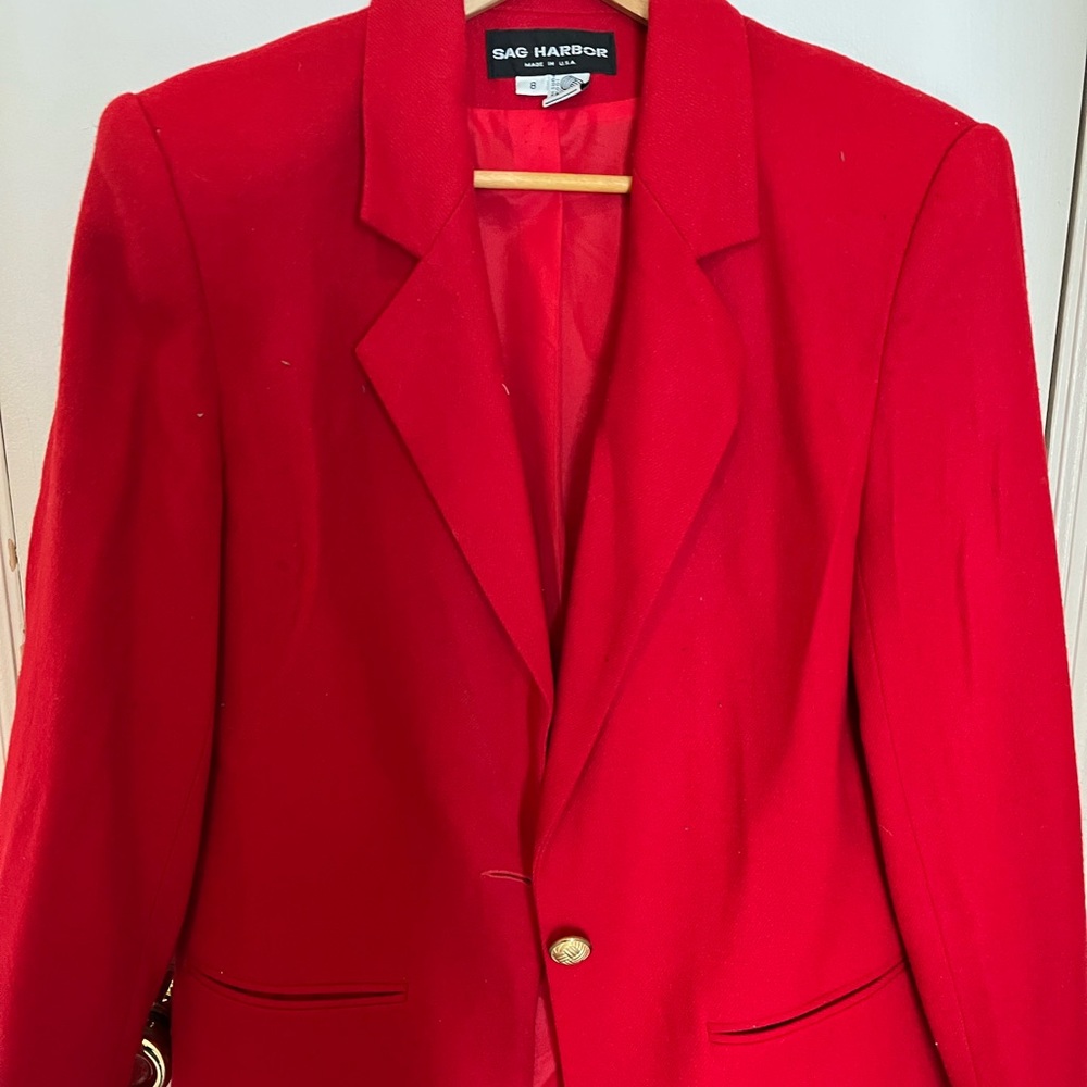 Red Blazer